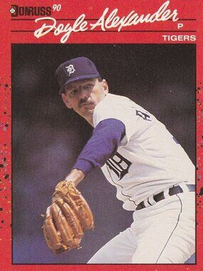 Doyle Alexander - Donruss 90 Baseball Card